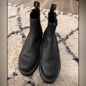 Dr. Martens Black Leather Chelsea Boots